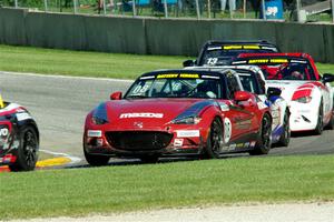 Michael Carter's and Robert Stout's Mazda MX-5 Cups