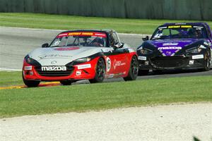 John Dean, II's and Assen Rachev's Mazda MX-5 Cups