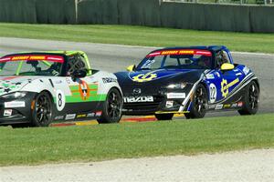 Nathanial Sparks' and Carter Weedon's Mazda MX-5 Cups