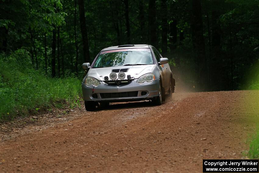 Derek Denti / Josh Remmetter Acura RSX on SS1, Camp 3 North.
