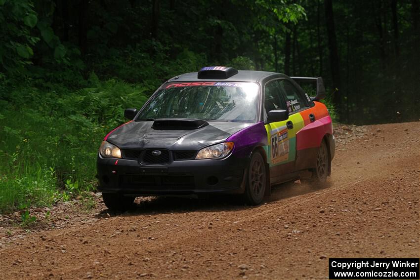 Colin Gleason / Ian Nelson Subaru Impreza 2.5RS on SS1, Camp 3 North.