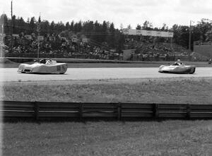 A pair of Ocelot Sports 2000s: John Bonnett leads John Cahill