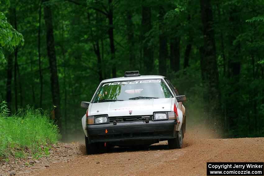 Eric Anderson / Taylor Haelterman Toyota Celica GTS on SS1, Camp 3 North.