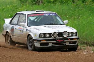Shanti Witt / Keegan Helwig BMW 325is on SS2, Skunk Creek.