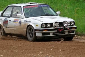 Shanti Witt / Keegan Helwig BMW 325is on SS2, Skunk Creek.