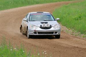 Derek Denti / Josh Remmetter Acura RSX on SS2, Skunk Creek.