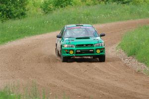 Jordan Locher / Cray Dumeah Subaru Impreza 2.5RS on SS2, Skunk Creek.