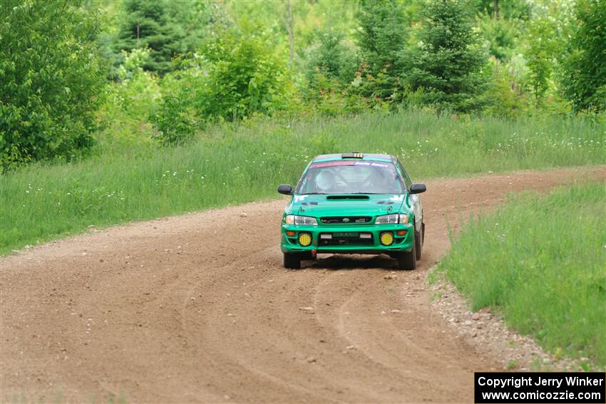 Jordan Locher / Cray Dumeah Subaru Impreza 2.5RS on SS2, Skunk Creek.