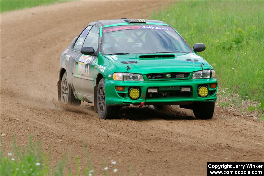 Jordan Locher / Cray Dumeah Subaru Impreza 2.5RS on SS2, Skunk Creek.