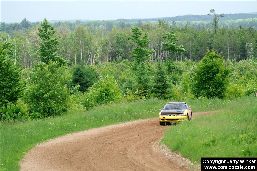 Eli Goethel / Max Sutton Mitsubishi Eclipse on SS2, Skunk Creek.