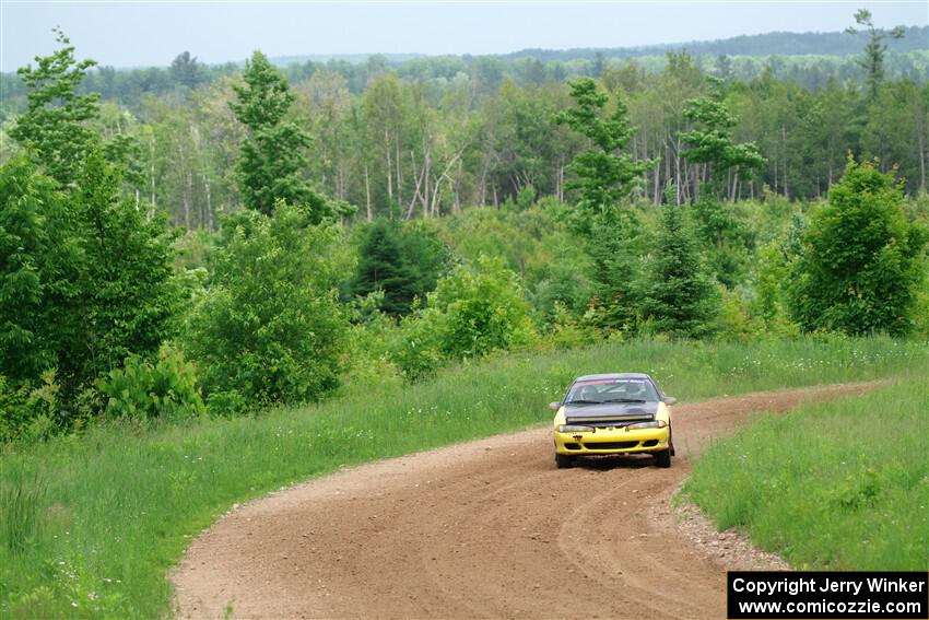 Eli Goethel / Max Sutton Mitsubishi Eclipse on SS2, Skunk Creek.