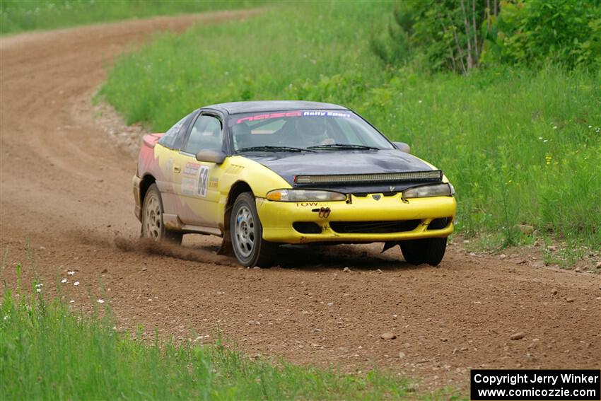Eli Goethel / Max Sutton Mitsubishi Eclipse on SS2, Skunk Creek.