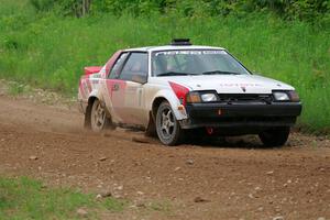 Eric Anderson / Taylor Haelterman Toyota Celica GTS on SS2, Skunk Creek.