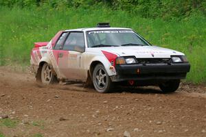 Eric Anderson / Taylor Haelterman Toyota Celica GTS on SS2, Skunk Creek.