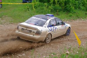 Tim Michel / Alex Ferencz Audi A4 Quattro on SS3, Woodtick Hollow.