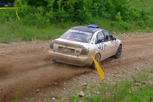 Tim Michel / Alex Ferencz Audi A4 Quattro on SS3, Woodtick Hollow.