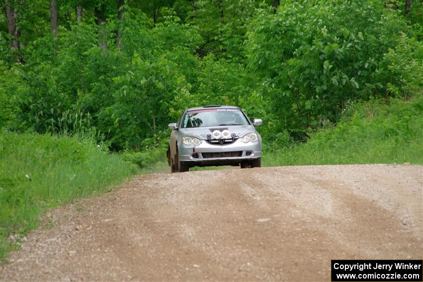 Derek Denti / Josh Remmetter Acura RSX on SS3, Woodtick Hollow.