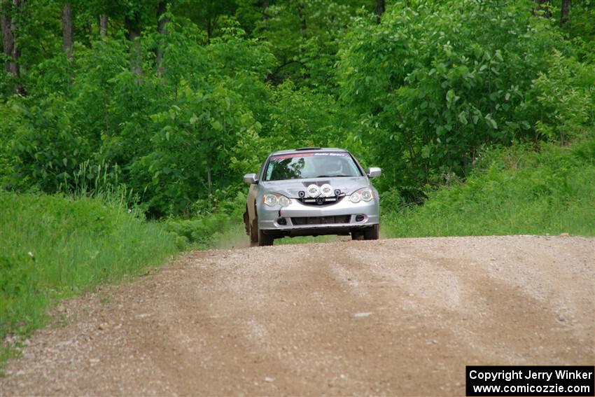 Derek Denti / Josh Remmetter Acura RSX on SS3, Woodtick Hollow.