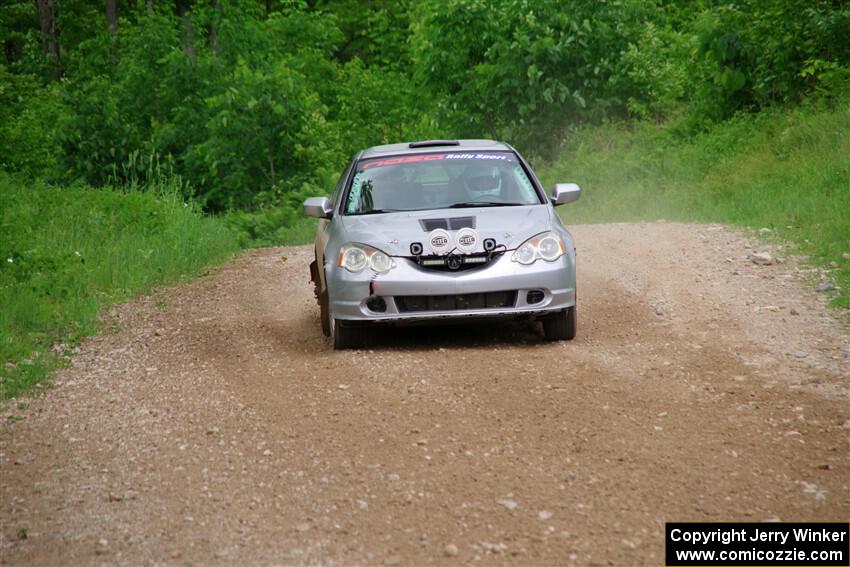 Derek Denti / Josh Remmetter Acura RSX on SS3, Woodtick Hollow.