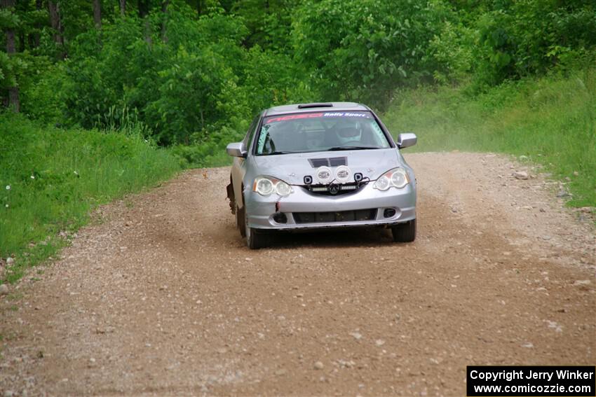 Derek Denti / Josh Remmetter Acura RSX on SS3, Woodtick Hollow.