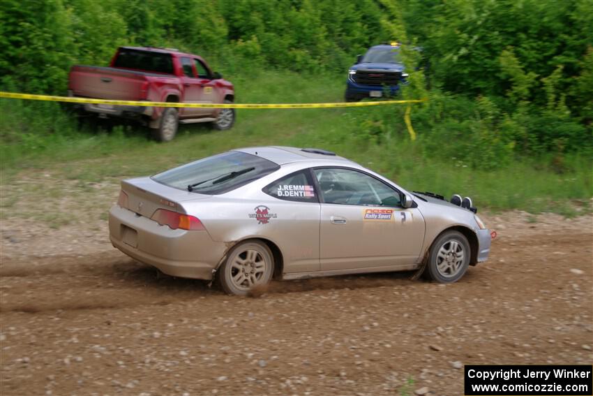 Derek Denti / Josh Remmetter Acura RSX on SS3, Woodtick Hollow.