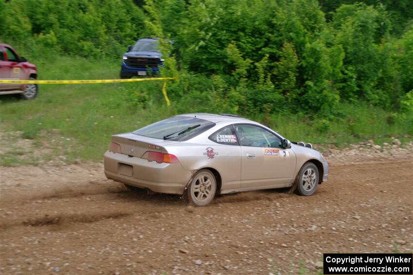 Derek Denti / Josh Remmetter Acura RSX on SS3, Woodtick Hollow.