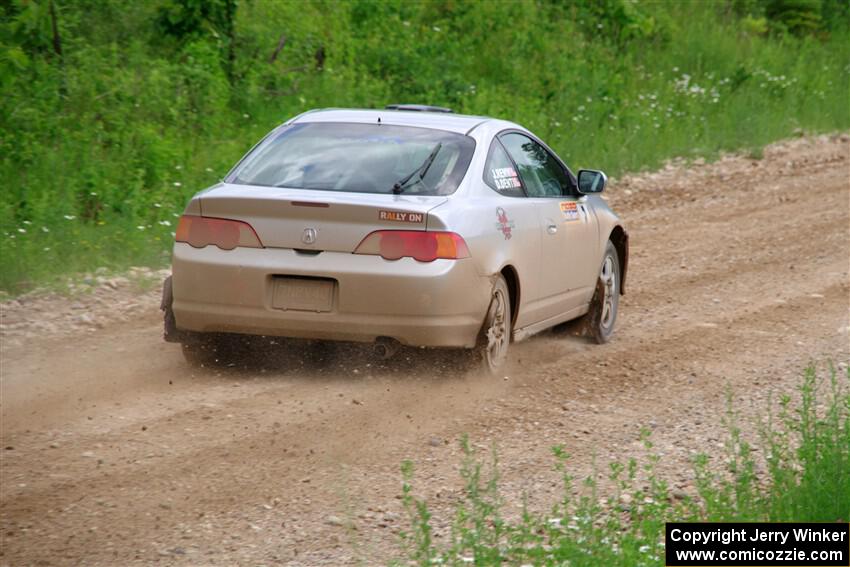 Derek Denti / Josh Remmetter Acura RSX on SS3, Woodtick Hollow.