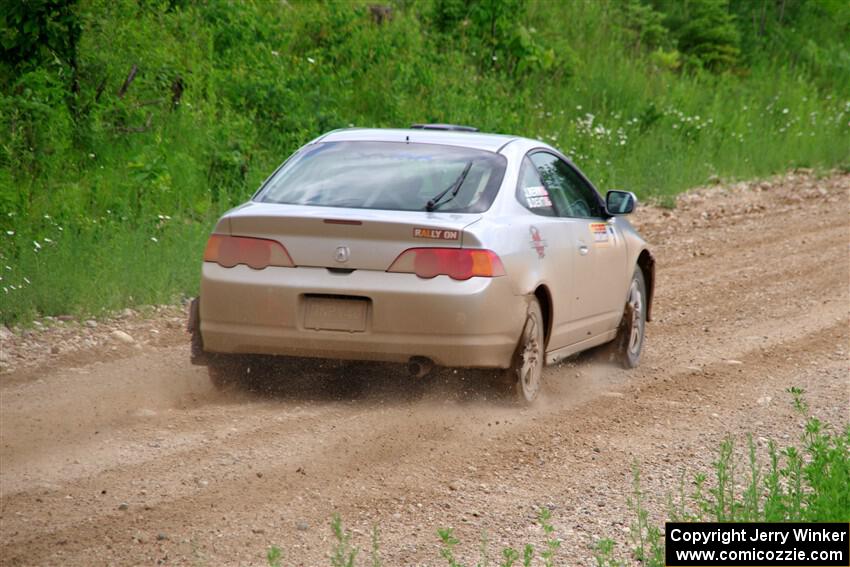 Derek Denti / Josh Remmetter Acura RSX on SS3, Woodtick Hollow.