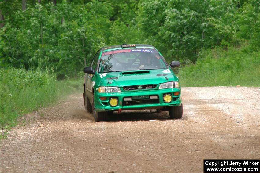 Jordan Locher / Cray Dumeah Subaru Impreza 2.5RS on SS3, Woodtick Hollow.