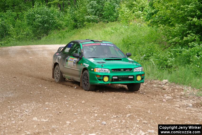 Jordan Locher / Cray Dumeah Subaru Impreza 2.5RS on SS3, Woodtick Hollow.