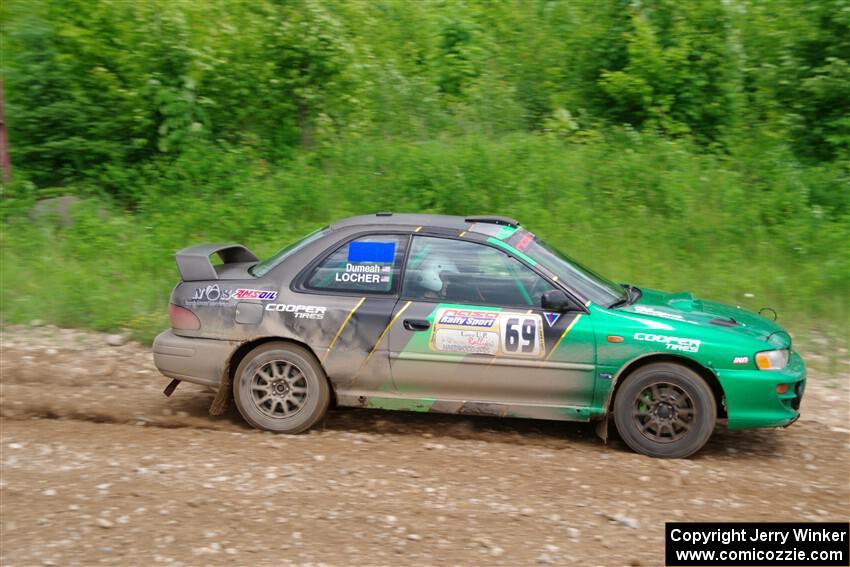 Jordan Locher / Cray Dumeah Subaru Impreza 2.5RS on SS3, Woodtick Hollow.
