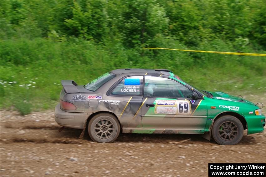 Jordan Locher / Cray Dumeah Subaru Impreza 2.5RS on SS3, Woodtick Hollow.