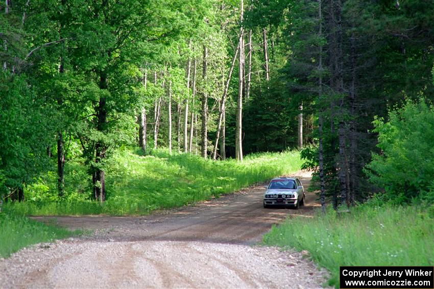 Shanti Witt / Keegan Helwig BMW 325is on SS4, Hollow Woodtick.