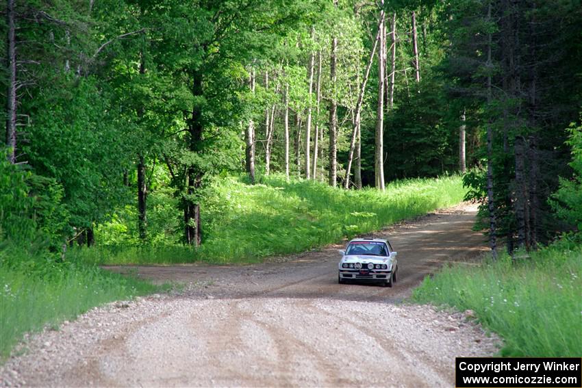 Shanti Witt / Keegan Helwig BMW 325is on SS4, Hollow Woodtick.