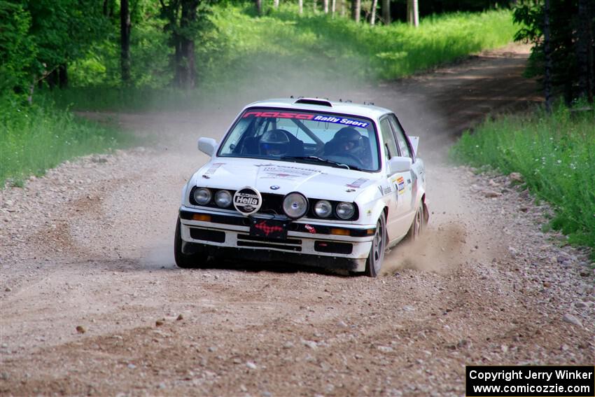 Shanti Witt / Keegan Helwig BMW 325is on SS4, Hollow Woodtick.