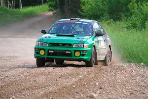Jordan Locher / Cray Dumeah Subaru Impreza 2.5RS on SS4, Hollow Woodtick.
