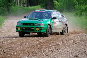 Jordan Locher / Cray Dumeah Subaru Impreza 2.5RS on SS4, Hollow Woodtick.