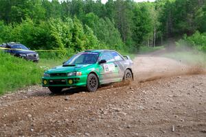 Jordan Locher / Cray Dumeah Subaru Impreza 2.5RS on SS4, Hollow Woodtick.