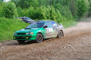 Jordan Locher / Cray Dumeah Subaru Impreza 2.5RS on SS4, Hollow Woodtick.