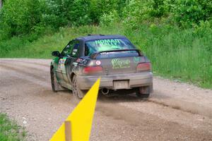 Jordan Locher / Cray Dumeah Subaru Impreza 2.5RS on SS4, Hollow Woodtick.