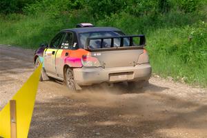 Colin Gleason / Ian Nelson Subaru Impreza 2.5RS on SS4, Hollow Woodtick.