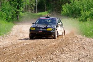 Chase Blakely / Mike Callaway VW GTI on SS4, Hollow Woodtick.