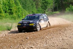 Chase Blakely / Mike Callaway VW GTI on SS4, Hollow Woodtick.