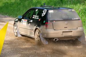 Chase Blakely / Mike Callaway VW GTI on SS4, Hollow Woodtick.