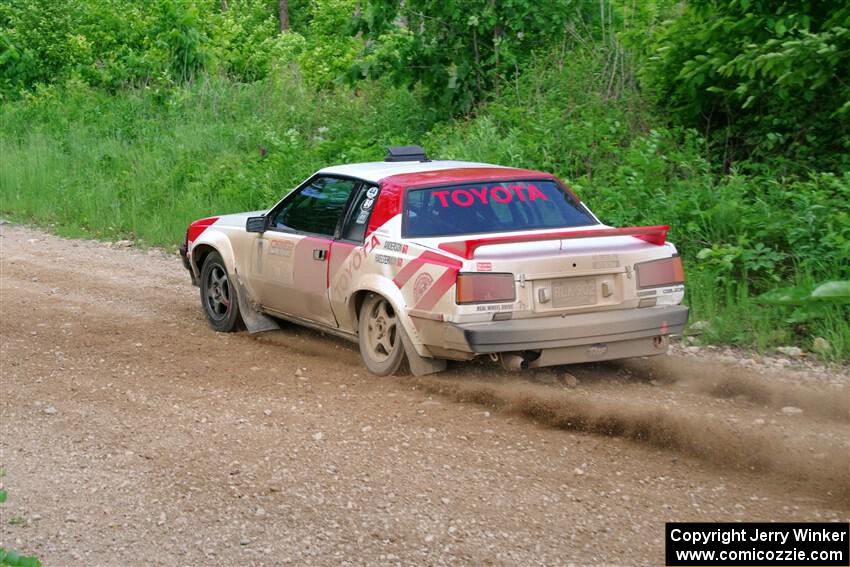 Eric Anderson / Taylor Haelterman Toyota Celica GTS on SS4, Hollow Woodtick.
