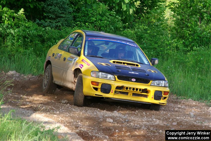 Steve Gingras / Joe Boburka Subaru Impreza on SS5, Chainsaw Junksin.