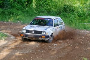Adam VanDamme / Morgan Engle VW Golf on SS5, Chainsaw Junksin.
