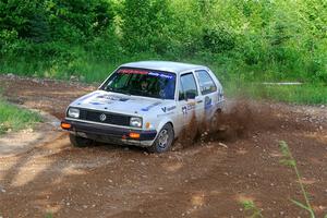 Adam VanDamme / Morgan Engle VW Golf on SS5, Chainsaw Junksin.