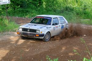 Adam VanDamme / Morgan Engle VW Golf on SS5, Chainsaw Junksin.