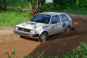 Adam VanDamme / Morgan Engle VW Golf on SS5, Chainsaw Junksin.